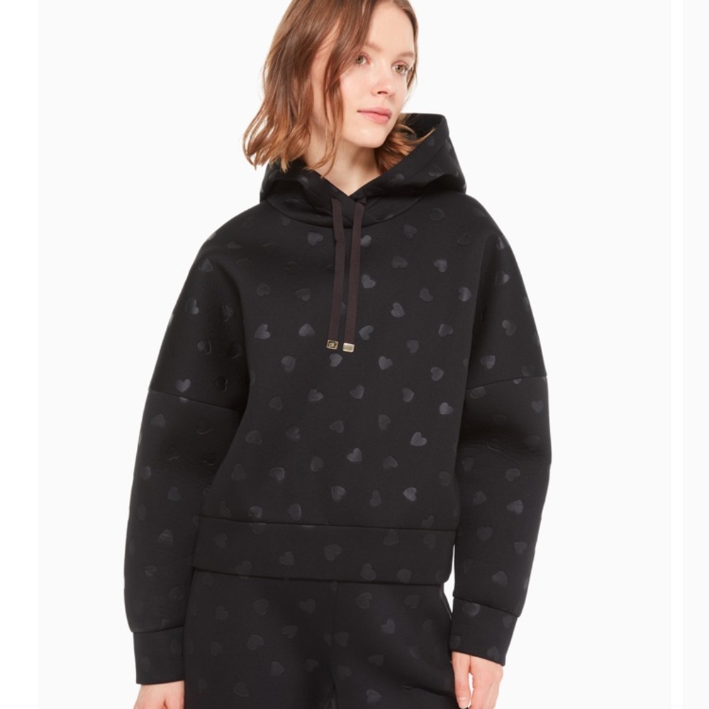 Kate Spade Heart Embossed XL Hoodie